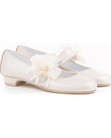 Sapatos de Menina ANGELITOS ZAPATO CEREMONIA 997 BEIGE