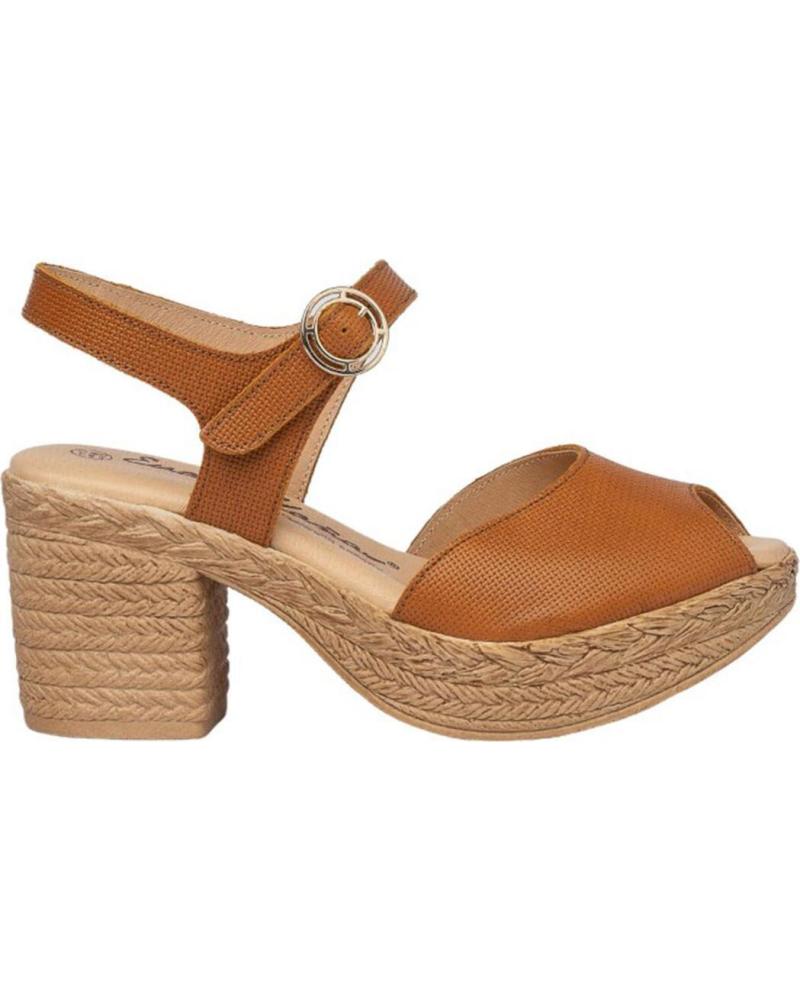 Sandali per Donna EVA MAÑAS SANDALIA PIEL 1227 CUERO