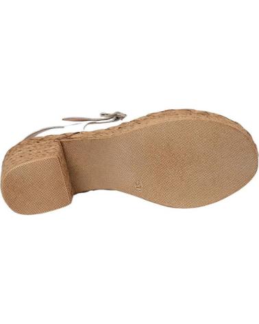 Sandalias de Mujer EVA MAÑAS SANDALIA PIEL 1228 BLANCO