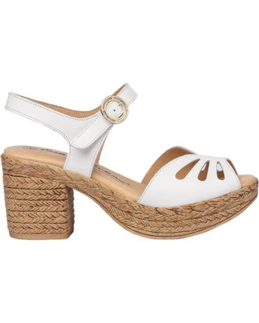 Sandalias de Mujer EVA MAÑAS SANDALIA PIEL 1229 BLANCO