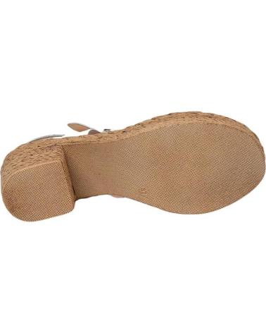 Sandalias de Mujer EVA MAÑAS SANDALIA PIEL 1229 BLANCO