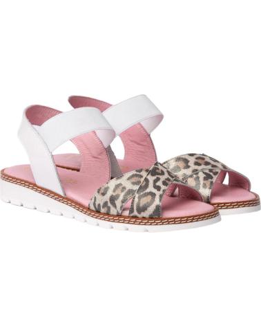 Sandali per Bambina ANGELITOS SANDALIA H  ANG626 LEOPARDO