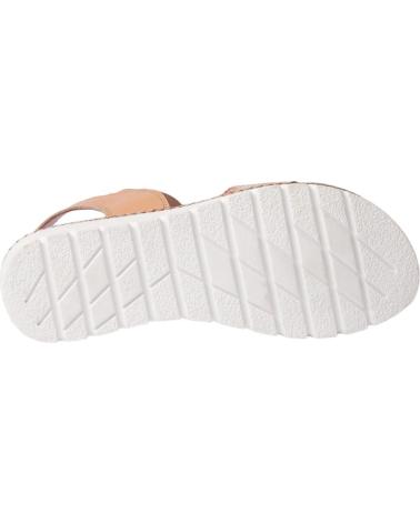 Sandalias de Niña ANGELITOS SANDALIA H FLOR ANG626 NUDE