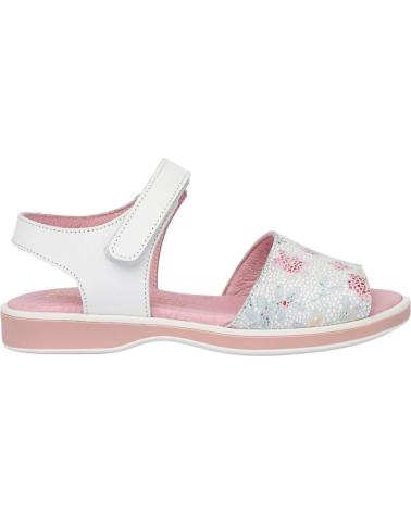 Sandalias de Niña ANGELITOS SANDALIA FLOR ANG578 BLANCO