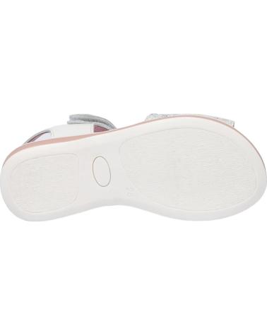Sandalias de Niña ANGELITOS SANDALIA FLOR ANG578 BLANCO