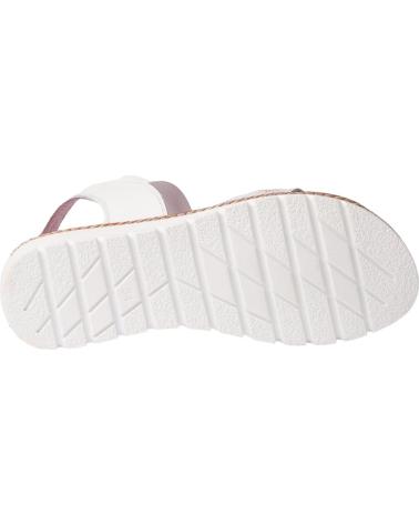 Schuhe für Damen und Mädchen ANGELITOS SANDALIA H FLOR ANG626 BLANCO