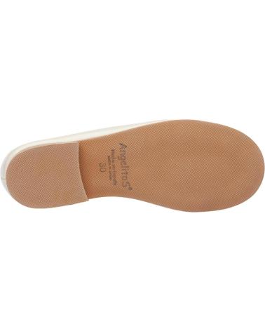 Scarpe per Bambina ANGELITOS BAILARINA CEREMONIA CHAROL 1569 BEIGE