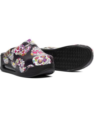 Clogs für Damen ZUEKOOS ZUECO SANITARIO MEXICO NEGRO
