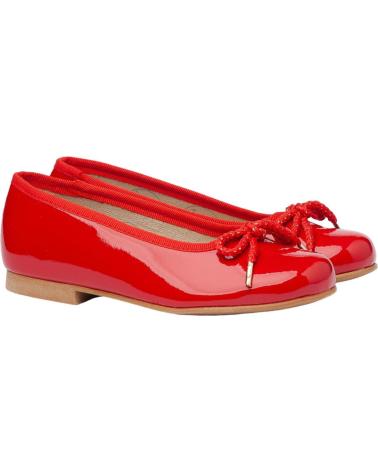 Zapatos-De-Niña-ANGELITOS-BAILARINA-CEREMONIA-CHAROL-1569-ROJO