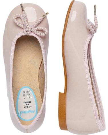 Zapatos-De-Niña-ANGELITOS-BAILARINA-CEREMONIA-CHAROL-1569-ROSA