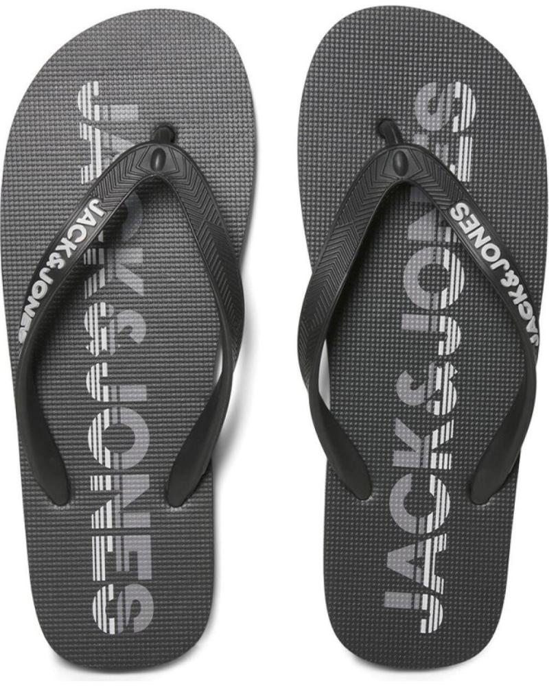 Chanclas de Niña y Niño JACK AND JONES CHANCLAS ADULTO JACK JONES  12207081 NEGRO