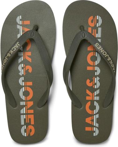 Chanclas de Niña y Niño JACK AND JONES CHANCLAS ADULTO JACK JONES  12207081 VERDE