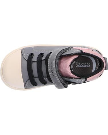 Sportif pour Fille GEOX B361MD 0MEFU B GISLI C0502 GREY-PINK