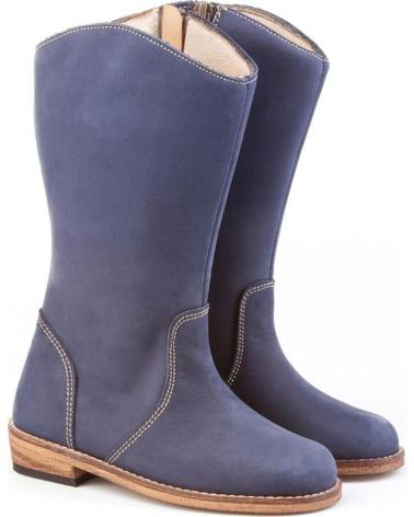 Bottes pour Fille ANGELITOS BOTA ALTA PIEL 647 MARINO