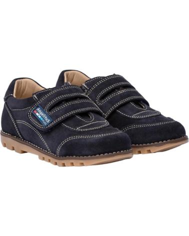 Sapatos de Menina e Menino ANGELITOS DEPORTIVO PIEL 907 MARINO