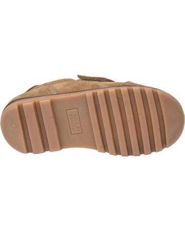 Sapatos de Menina e Menino ANGELITOS DEPORTIVO PIEL 907 TAUPE