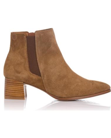 Woman Mid boots POPA BOTINES DE TACON EYRA CUERO MARRóN