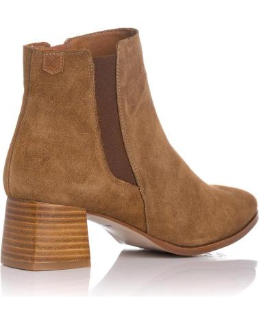 Botines de Mujer POPA BOTINES DE TACON EYRA CUERO MARRóN
