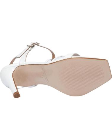 Sandalias de Mujer EVA MAÑAS SALON FIESTA PIEL 1475 BLANCO