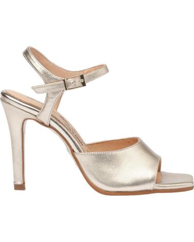 Sandalias de Mujer EVA MAÑAS SALON FIESTA PIEL 1476 PLATINO