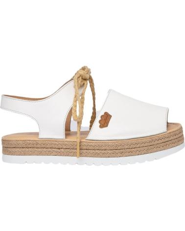 Sandalen für Damen EVA MAÑAS IBICENCA PIEL 1245 BLANCO