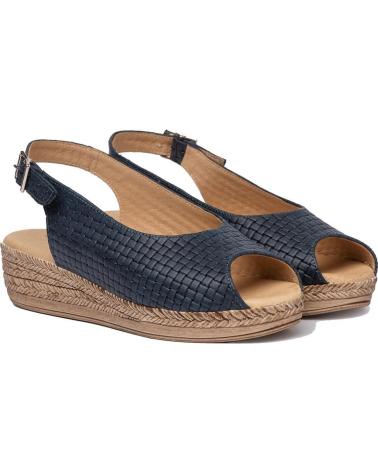 Sandalias de Mujer EVA MAÑAS SANDALIA PIEL 1259 OCEANO