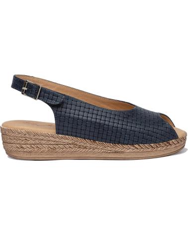 Sandalias de Mujer EVA MAÑAS SANDALIA PIEL 1259 OCEANO