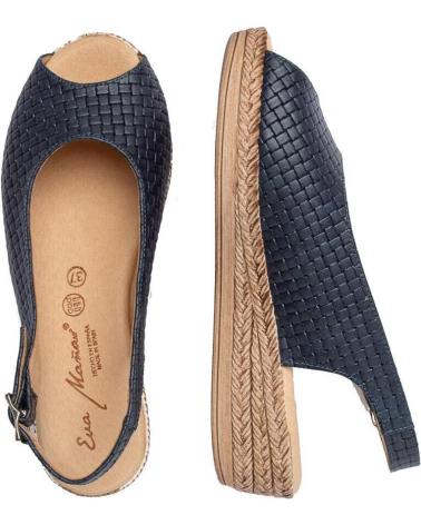 Sandalias de Mujer EVA MAÑAS SANDALIA PIEL 1259 OCEANO