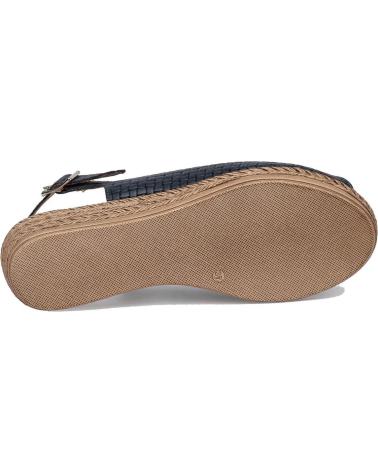 Sandalias de Mujer EVA MAÑAS SANDALIA PIEL 1259 OCEANO