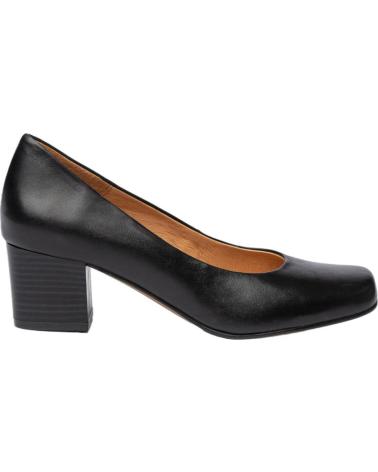 Zapatos de tacón de Mujer EVA MAÑAS SALON PIEL 1478 NEGRO