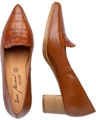 Zapatos de tacón de Mujer EVA MAÑAS SALON PIEL ADORNO 1483 VISON