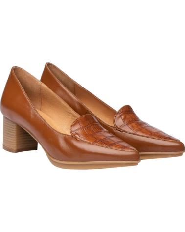 Zapatos de tacón de Mujer EVA MAÑAS SALON PIEL ADORNO 1483 VISON