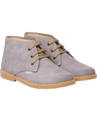 Chaussures pour Fille et Garçon ANGELITOS BOTIN PISAKAKA 403 GRIS
