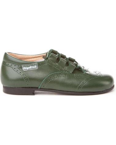 Sapatos de Menina e Menino ANGELITOS INGLESITA PIEL 505 VERDE