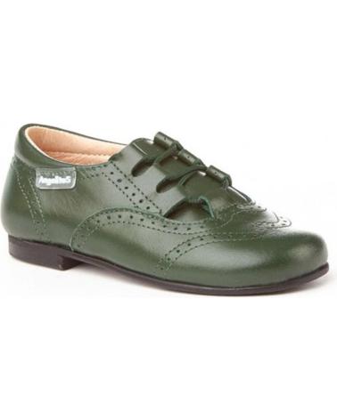 Sapatos de Menina e Menino ANGELITOS INGLESITA PIEL 505 VERDE