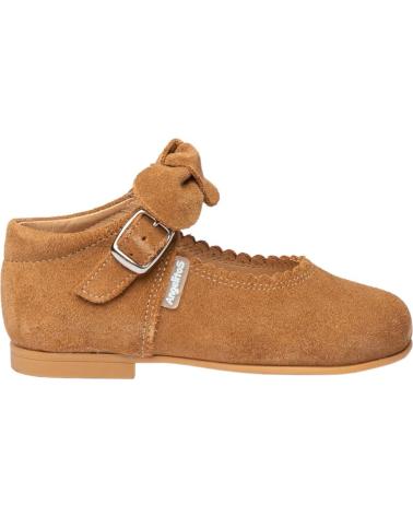 Sapatos de Menina ANGELITOS MERCEDITA PIEL 509 CAMEL
