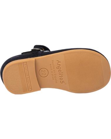 Schuhe für Mädchen ANGELITOS MERCEDITA PIEL 509 MARINO