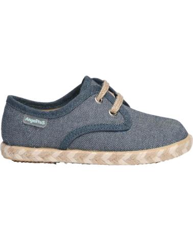 Sapatos de Menino ANGELITOS BLUCHER LINO ANG950 VAQUERO