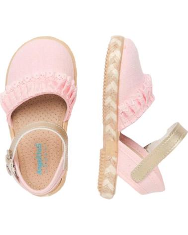 Sapatos de Menina ANGELITOS SANDALIA VALENCIANA ANG951 ROSA