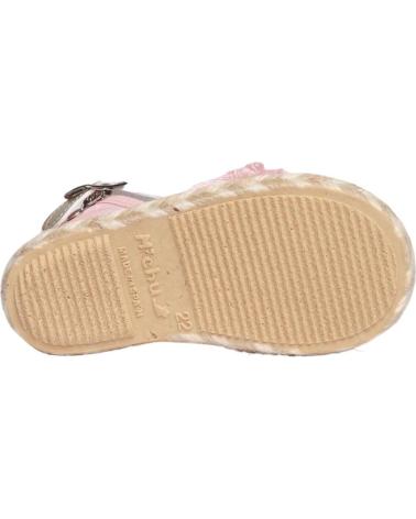 Sapatos de Menina ANGELITOS SANDALIA VALENCIANA ANG951 ROSA