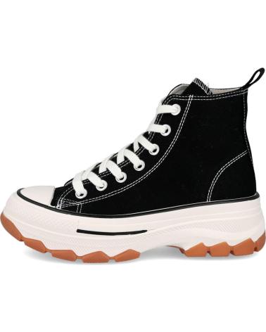 Scarpe sport per Donna L&R SHOES LR SHOES HB-0367 ZAPATILLAS ALTAS MUJE NEGRO