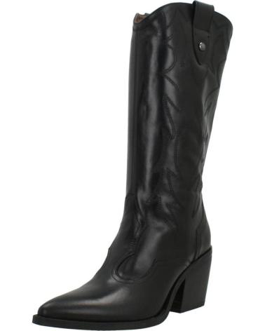 NERO GIARDINI BOTAS COWBOY PRETAS E013274D NEGRO