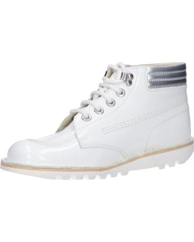 Stivali per Donna KICKERS 831650-50 KICKTHROW 33 BLANC ARG