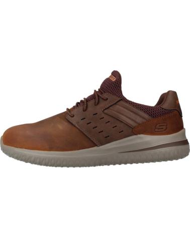 Scarpe sport per Uomo SKECHERS SNEAKERS 210308 CUERO MARRóN