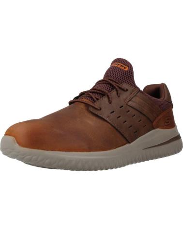Scarpe sport per Uomo SKECHERS SNEAKERS 210308 CUERO MARRóN
