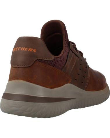 Scarpe sport per Uomo SKECHERS SNEAKERS 210308 CUERO MARRóN
