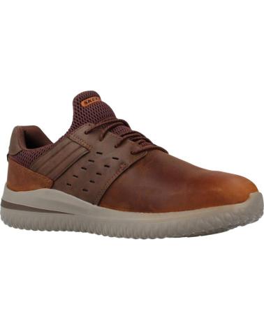 Scarpe sport per Uomo SKECHERS SNEAKERS 210308 CUERO MARRóN