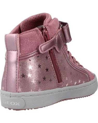 MÄDCHEN HIGH-TOP-SNEAKER GEOX J KALISPERA GIRL I I IN ROSA DK PINK
