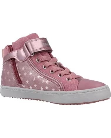 MÄDCHEN HIGH-TOP-SNEAKER GEOX J KALISPERA GIRL I I IN ROSA DK PINK