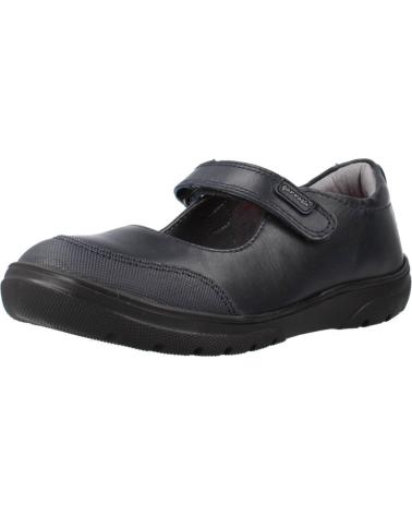 Chaussures pour Fille GARVALIN COLEGIAL MERCEDITA CON VELCRO AZUL MARINO